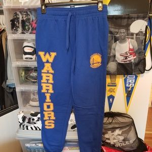 NWT UNK Golden State Warriors Joggers Sz L